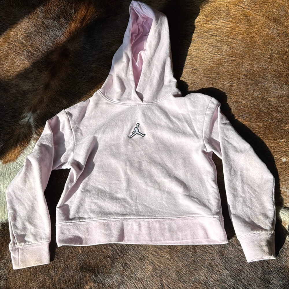 Jordan crop top hoodie for girls! Size YM